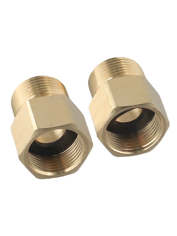 2xCoupler M22 15mm Male To M22 14mm Female Pressure Washer Hose Thread-Connector detailed image 13