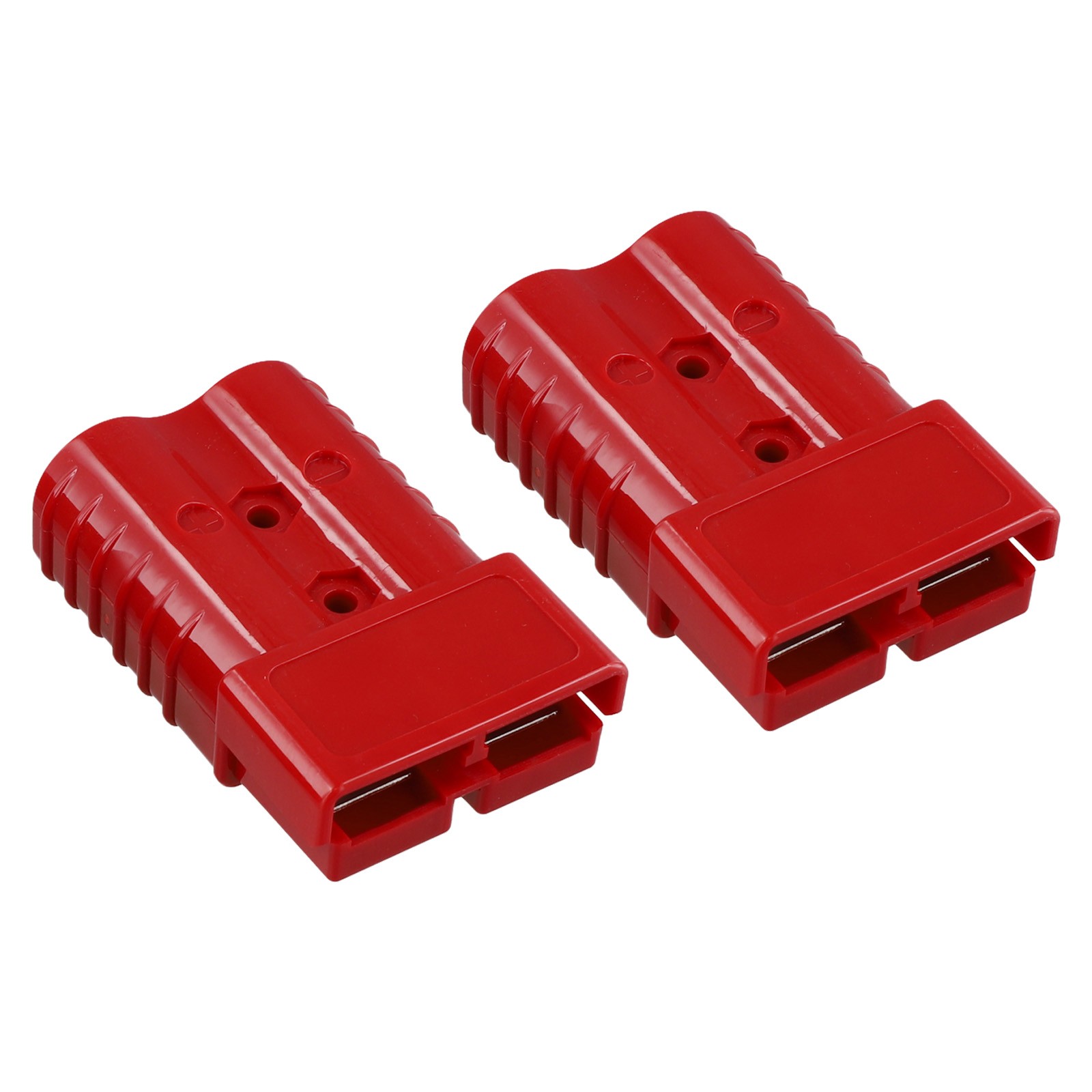 Sicheres Laden mit 350AMP Gabelstapler Batterie Stromanschluss grau und rot - Bild 20 von 36