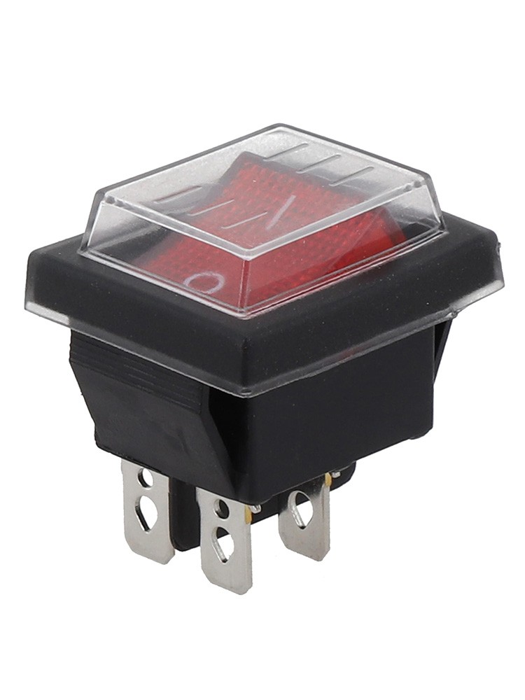 METAL WATERPROOF ROCKER Switch On/Off Rocker Switch Electronic ...