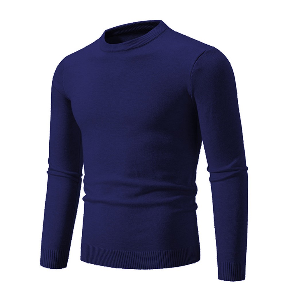 Knit Pullover Sweatshirts for Men Suitable for Cold Weather Activities - Picture 13 of 16