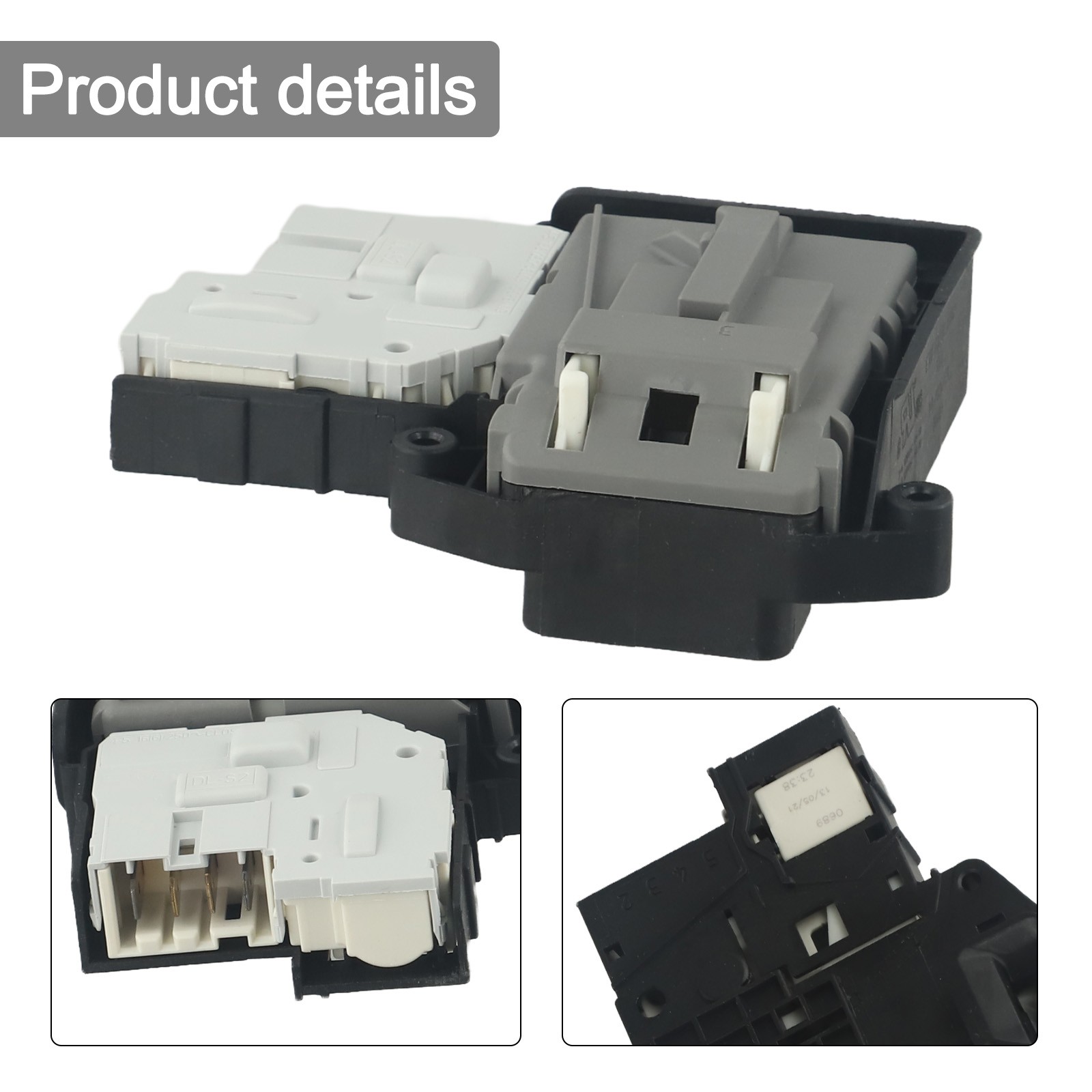 Washer Door Lock Switch & Strike - Replacement For LG Kenmore WM3770HVA WM4270HVA - View #4