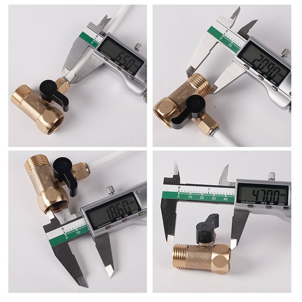 Efficient Water Inlet Valve Brass Three Way Design for Purification Systems - Picture 16 of 20