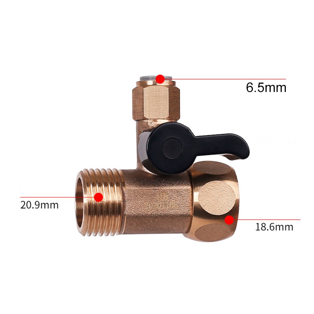 Efficient Water Inlet Valve Brass Three Way Design for Purification Systems - Picture 17 of 20