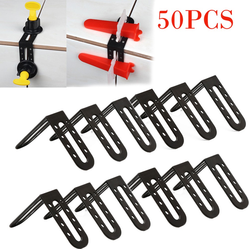 50PCS Tile Leveling System Clips for Floor and Wall Installation Tools - Picture 9 of 18
