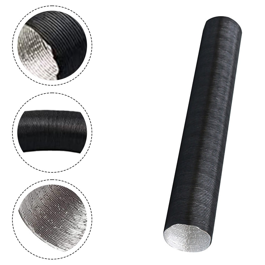 60mm Aluminium Foil Air Intake Hose for Diesel Heaters and Ventilation - Picture 26 of 52