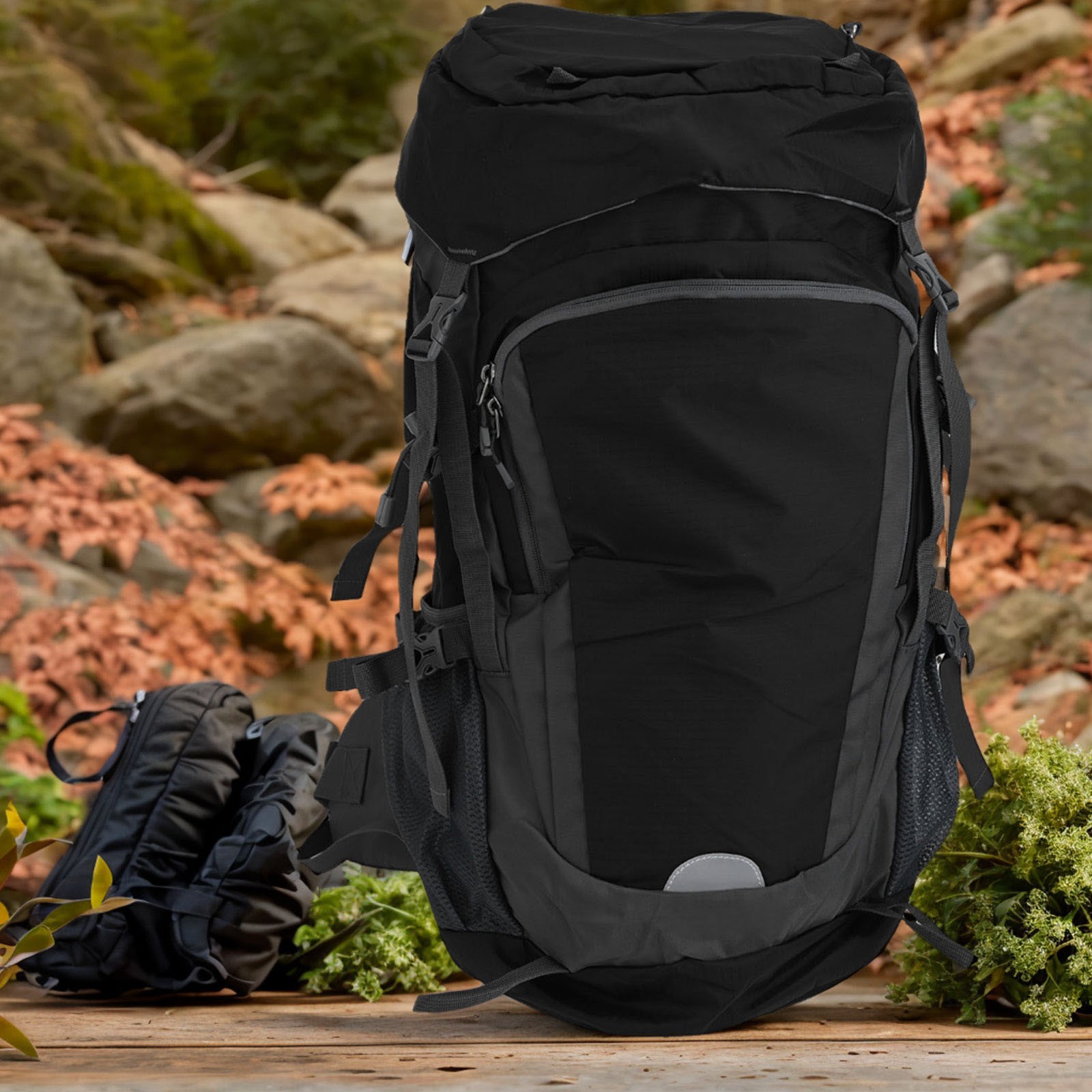 Brand New tendance Hiking Backpack Traveling Backpack With Rain Cover Mesh Back Panel