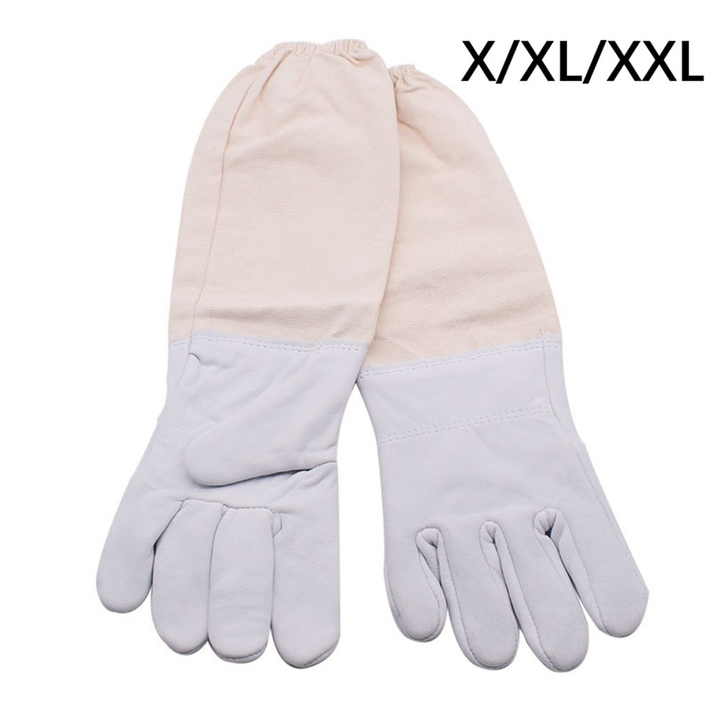 Gants D'apiculture en Peau de Chèvre,Gants Protégés pour