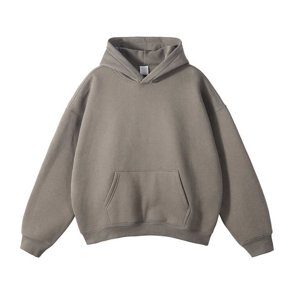 Lounge in Style with this Mens Thick Hoodie Casual Long Sleeve Pullover