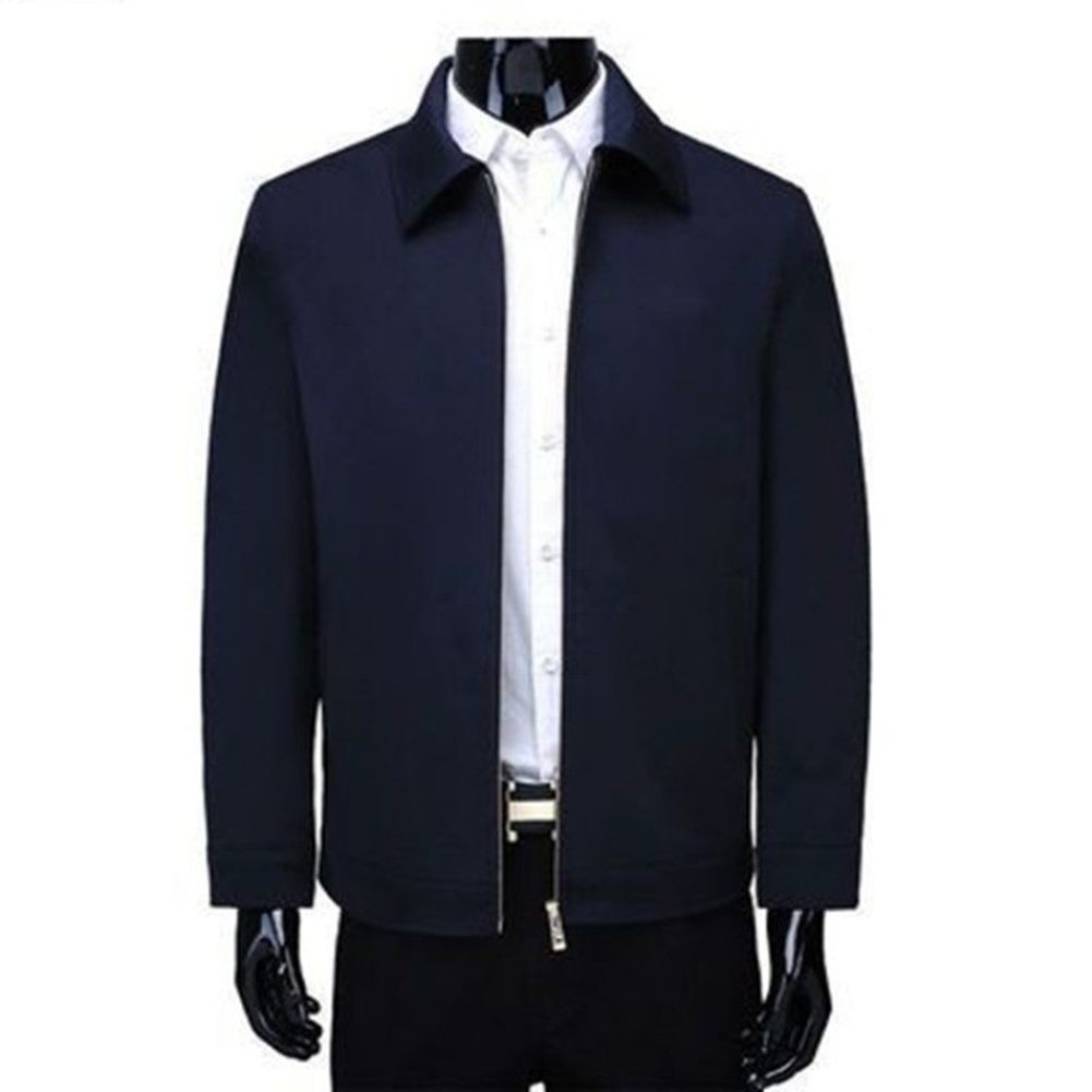 Spring Autumn Lapel Jackets for Men Ideal for Casual Business Activities - Picture 19 of 53