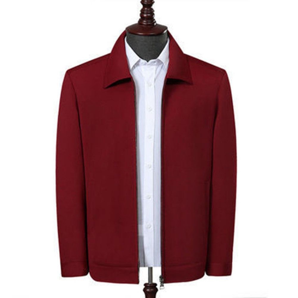 Spring Autumn Lapel Jackets for Men Ideal for Casual Business Activities - Picture 33 of 53