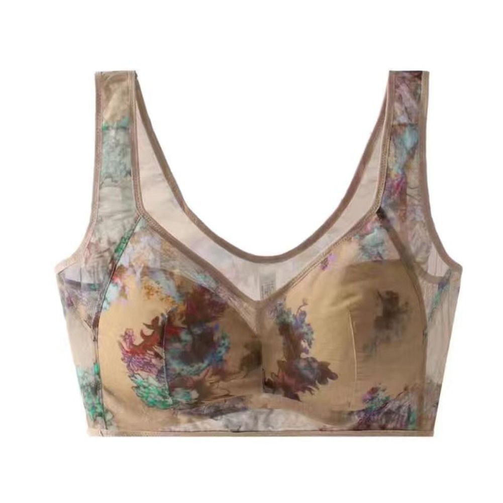 All Season Ice Silk Bra for Women with Comfort Fit Seamless Lace Design - Picture 37 of 41