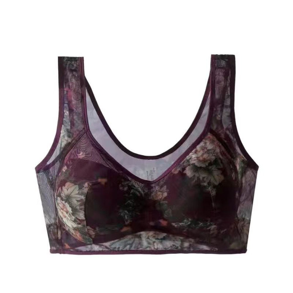 All Season Ice Silk Bra for Women with Comfort Fit Seamless Lace Design - Picture 25 of 41