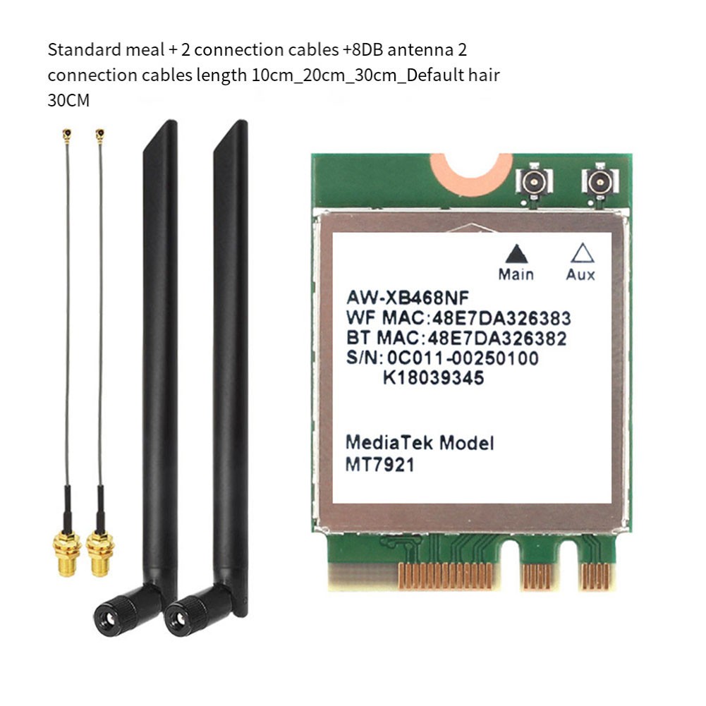 WiFi Netzwerkkarte High Speed bis 1800Mbps kompatibel mit für Win10/Win11 - Bild 15 von 15