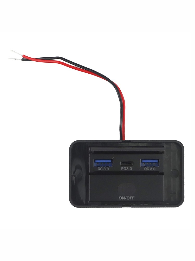 Double Chargeur Rapide Chargeur Voiture Prise Panneau Alliage Aluminium Coque LE - Photo 22 sur 36
