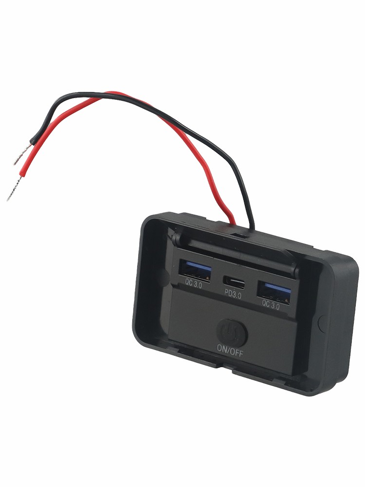Double Chargeur Rapide Chargeur Voiture Prise Panneau Alliage Aluminium Coque LE - Photo 31 sur 36
