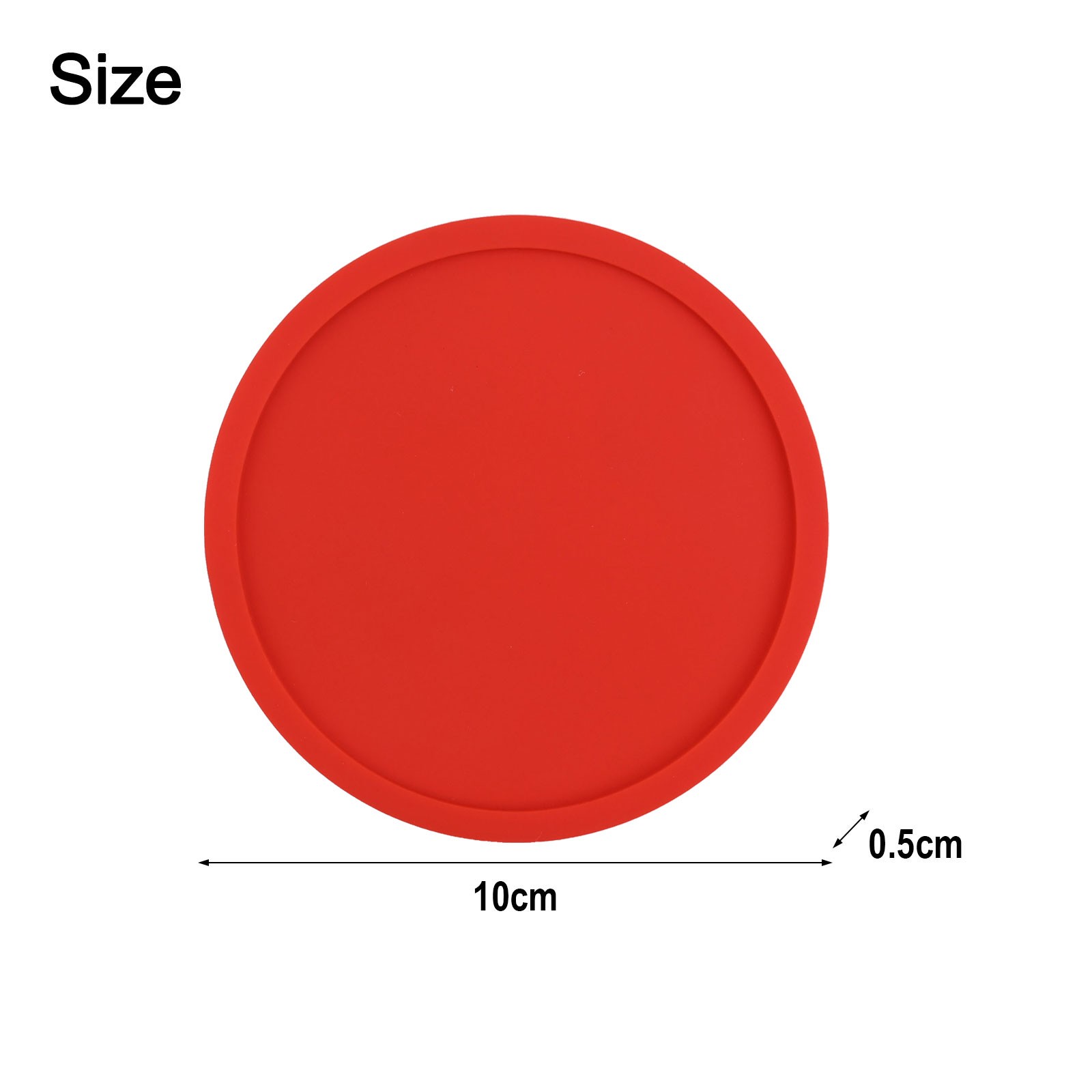 Assorbente Gommato Silicone Sottobicchieri Perfetto for Uso Interno E Esterni - Foto 30 di 45