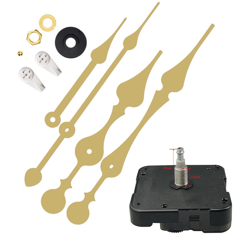 User Friendly Clock Movement with Metal Pointer and Clear Instructions