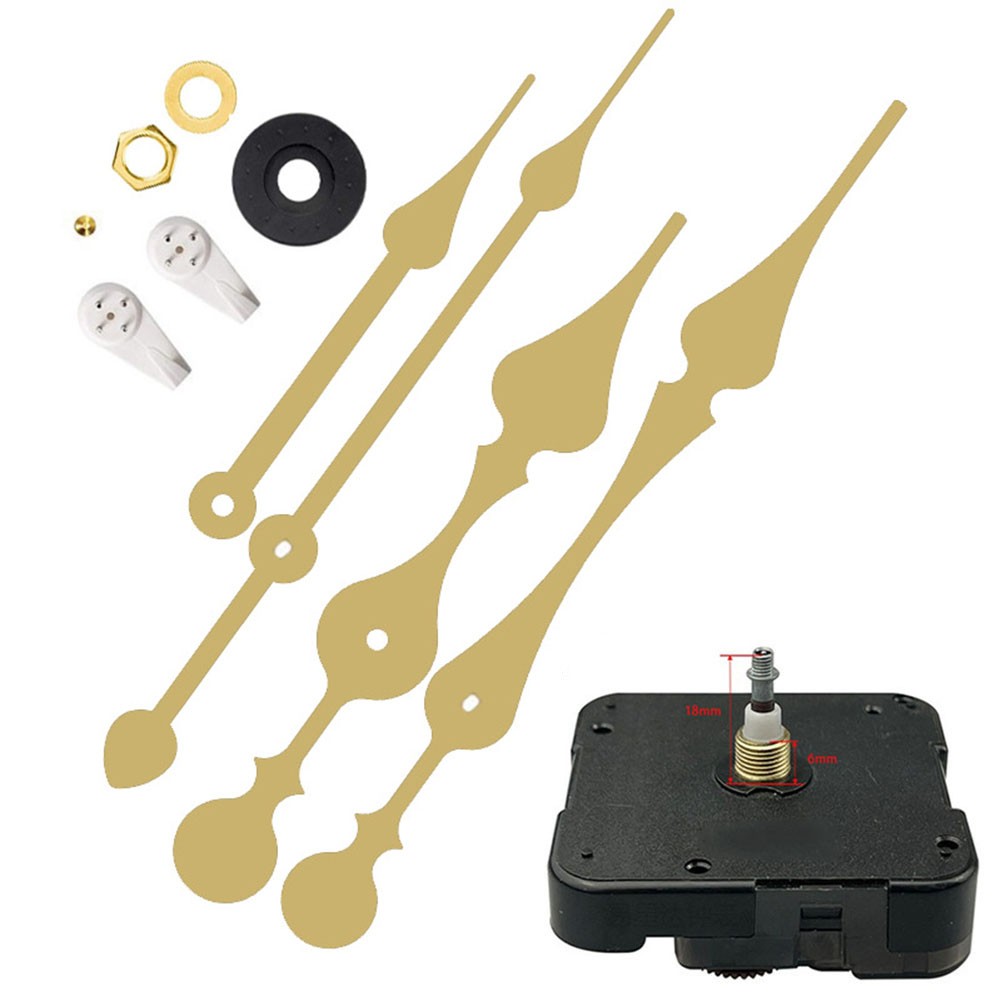 User Friendly Clock Movement with Metal Pointer and Clear Instructions