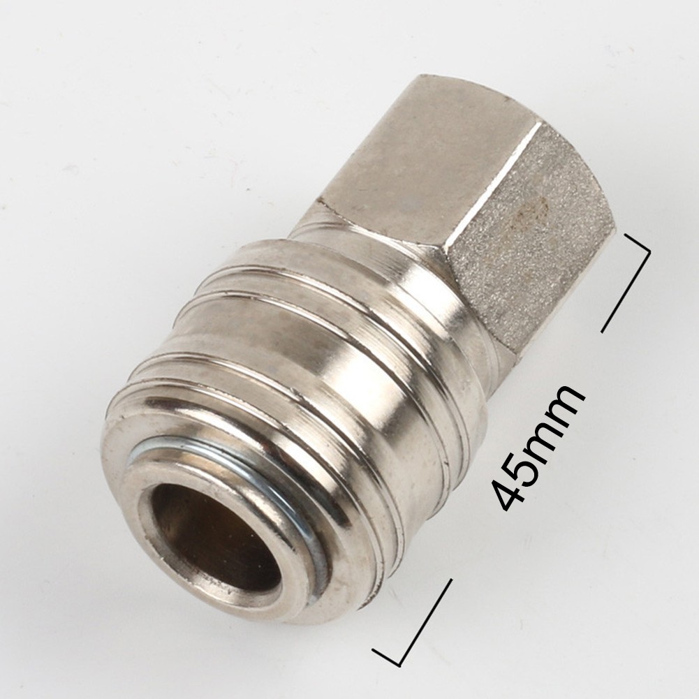 Druckluftverbinder-Sets 10-teilig 1/4 Schnellkupplungen für Druckluftwerkzeug-A - Bild 16 von 17
