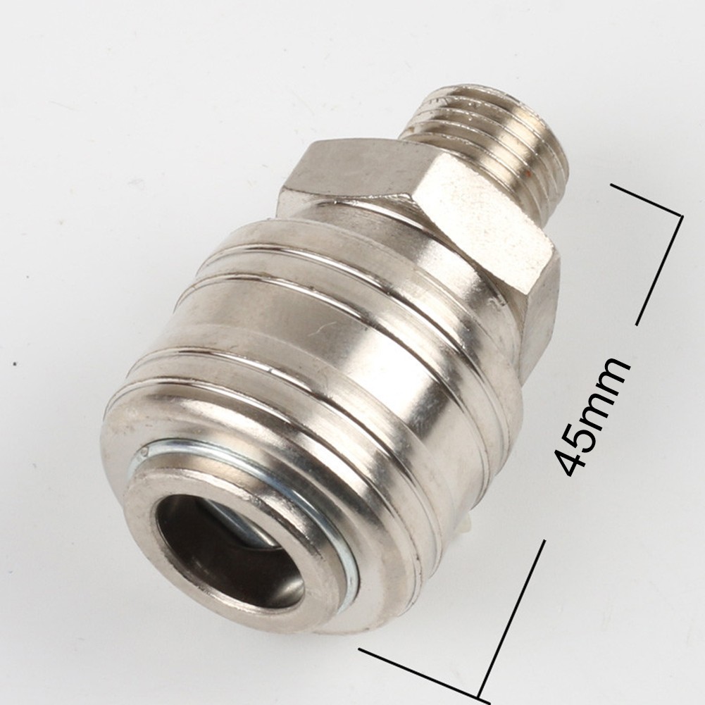 Druckluftverbinder-Sets 10-teilig 1/4 Schnellkupplungen für Druckluftwerkzeug-A - Bild 17 von 17