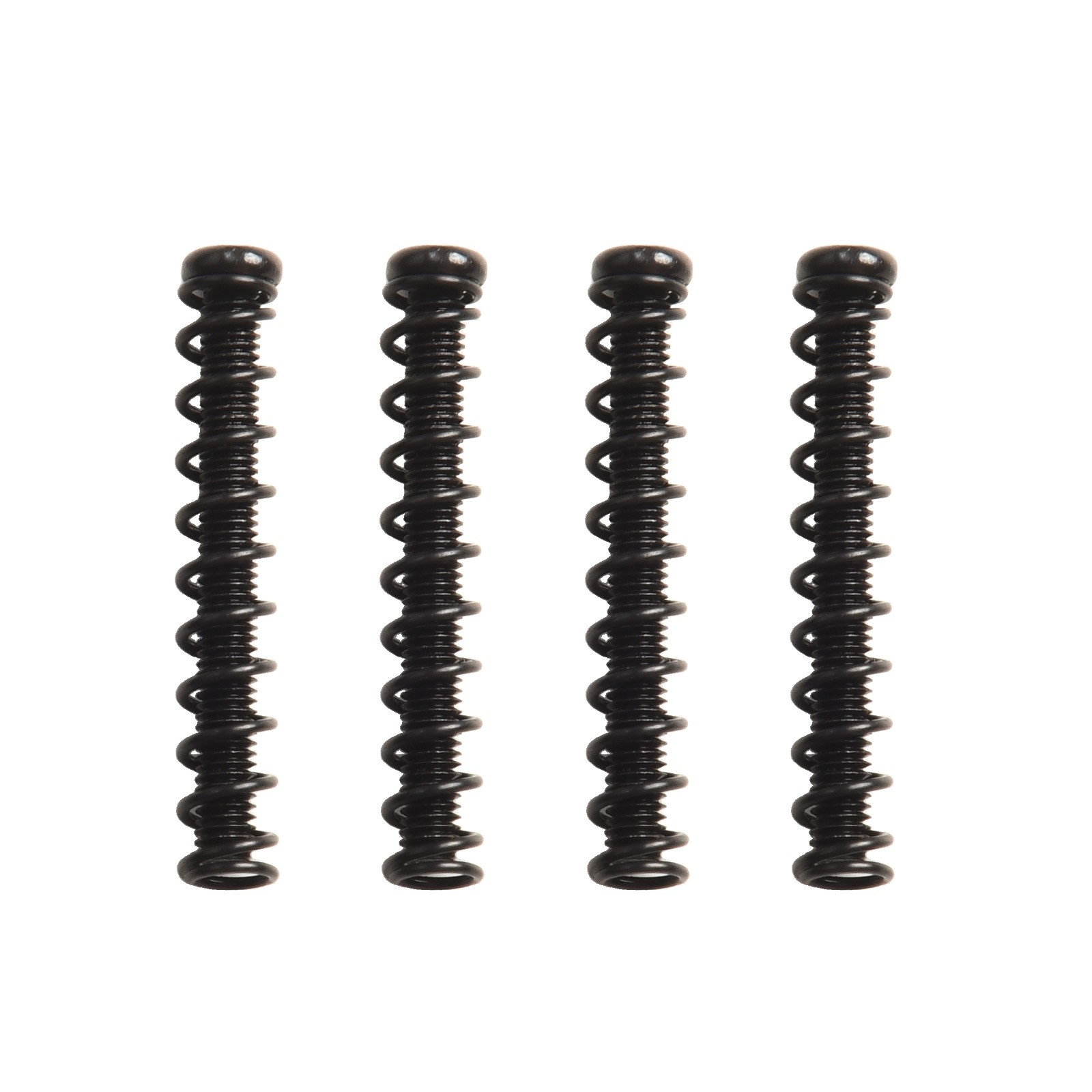 4 Piezas Guitarra Humbucker Pastilla Tornillos y Muelles M3*30MM en Cromo Negro u Dorado - Imagen 24 de 36