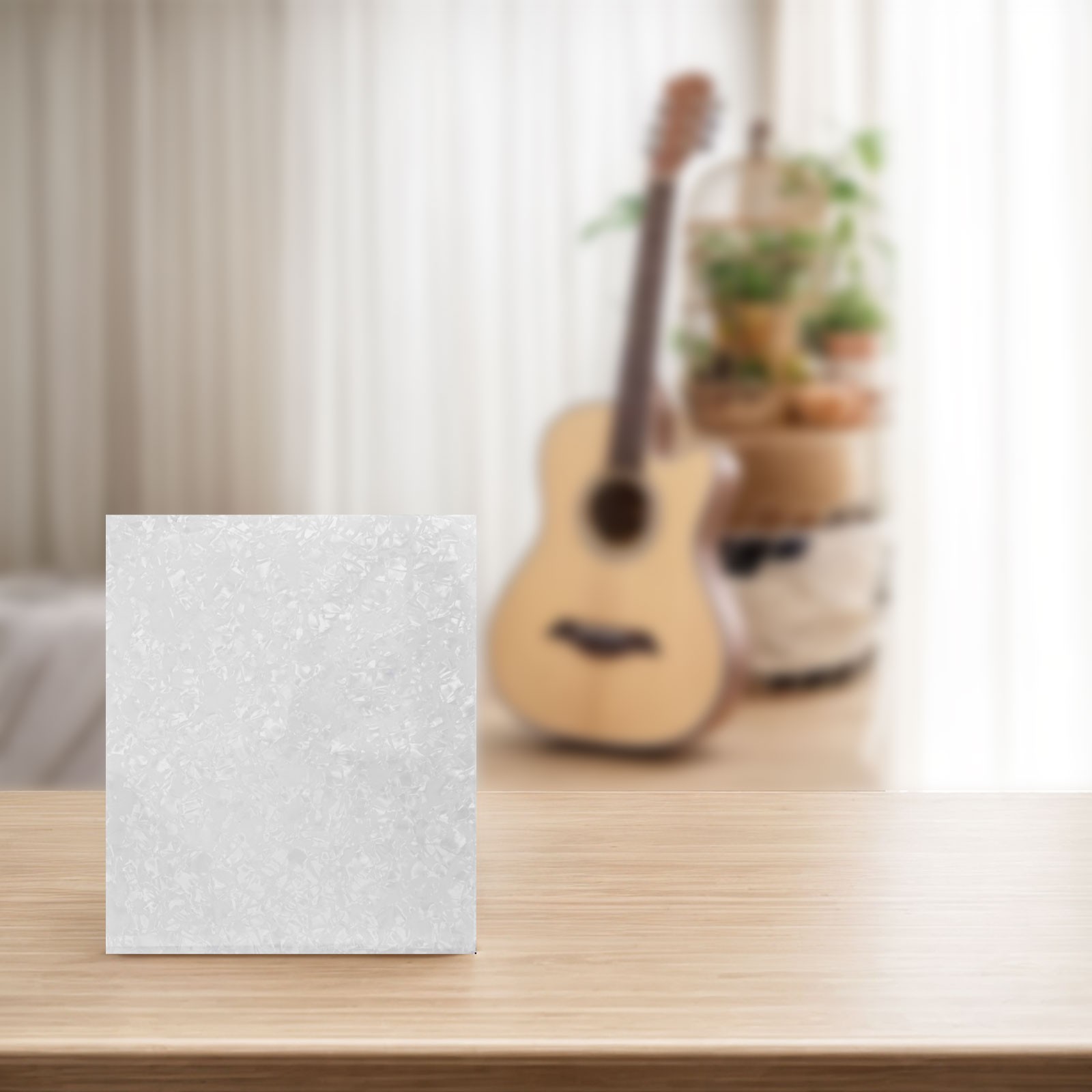 Blank Sheet PVC Pickguard Plate Scratch W/ Protective Film High Quality - Picture 19 of 29