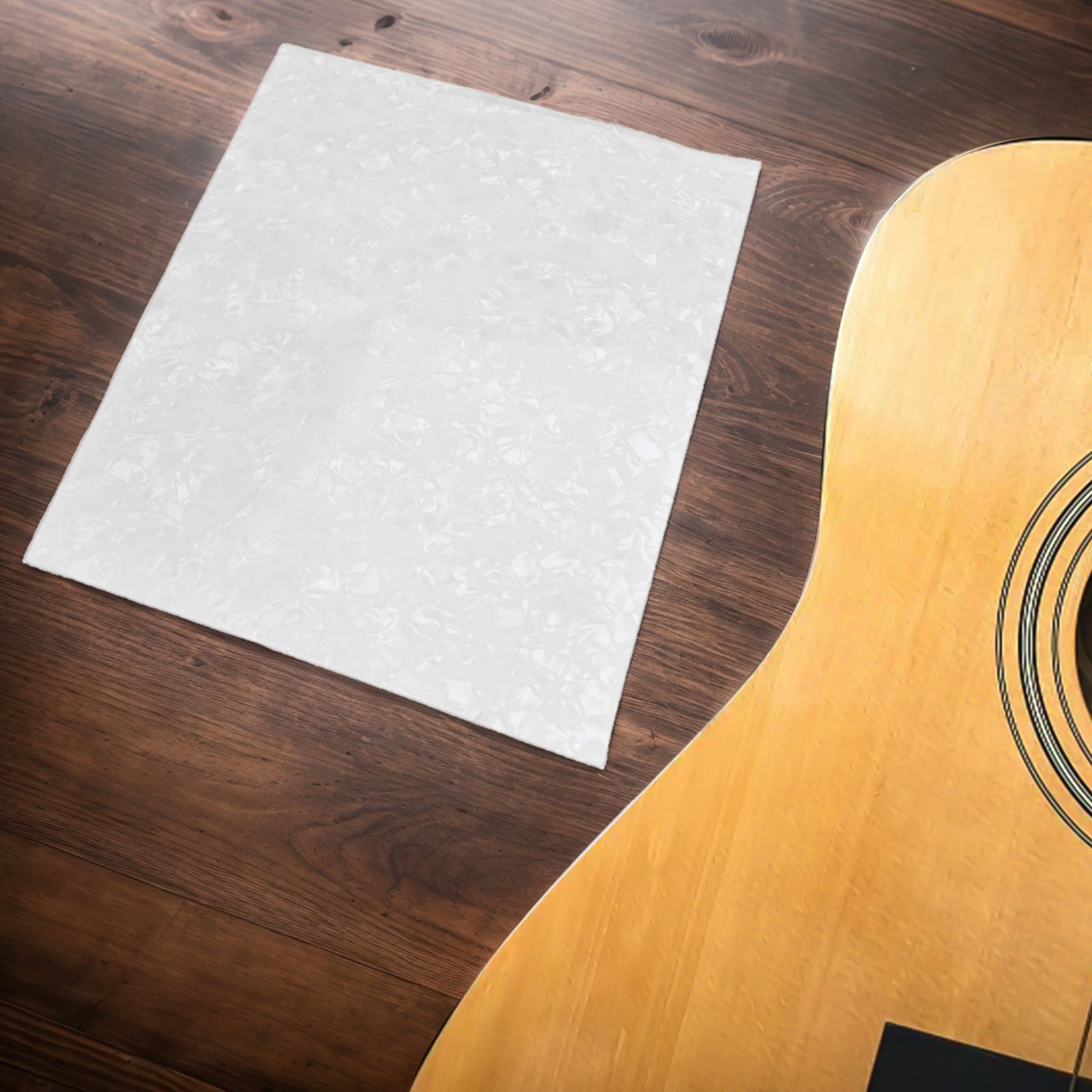 Blank Sheet PVC Pickguard Plate Scratch W/ Protective Film High Quality - Picture 18 of 29