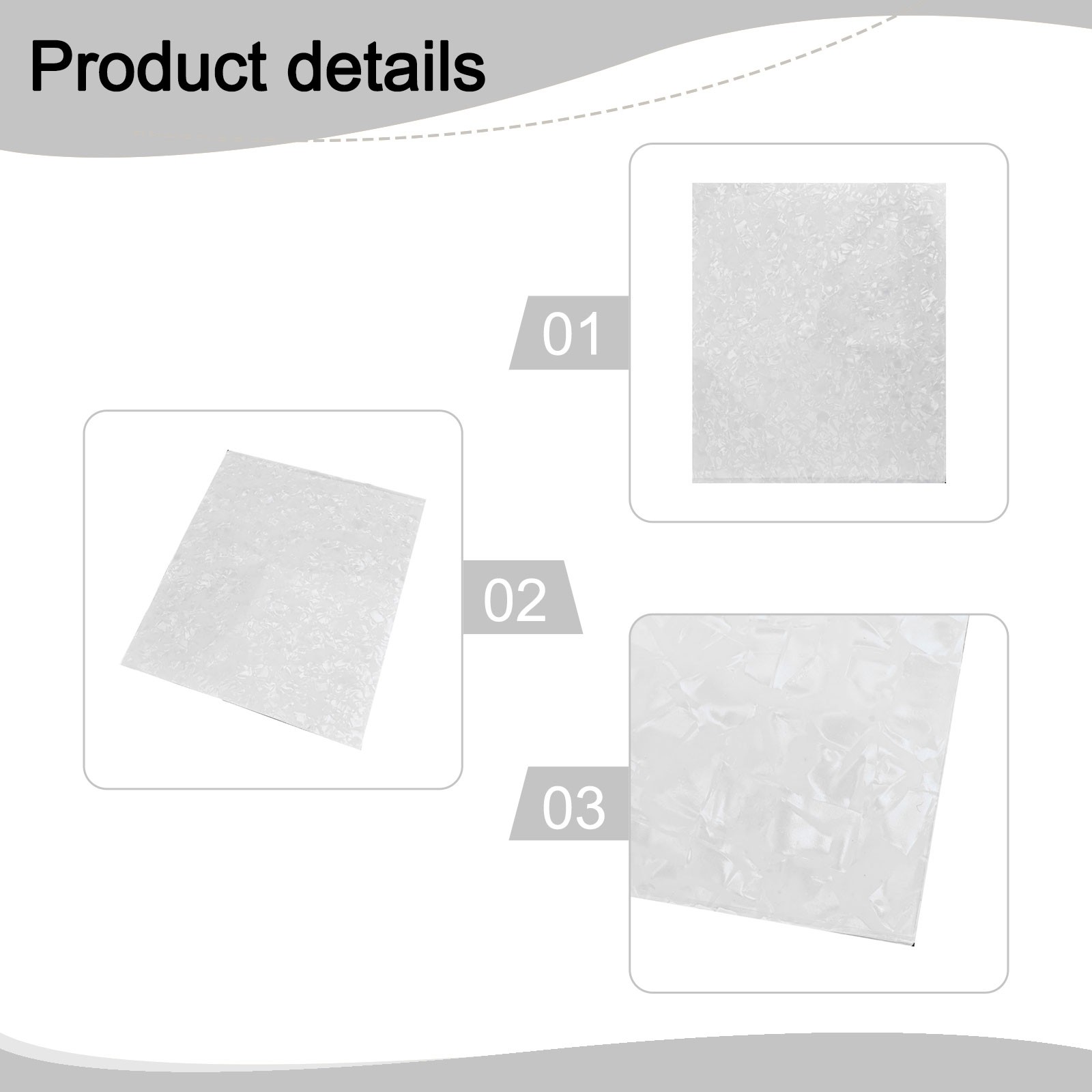 Brand New Blank Sheet Guitar Pickguard DIY PVC Pickguard Plate Scratch - Picture 32 of 35
