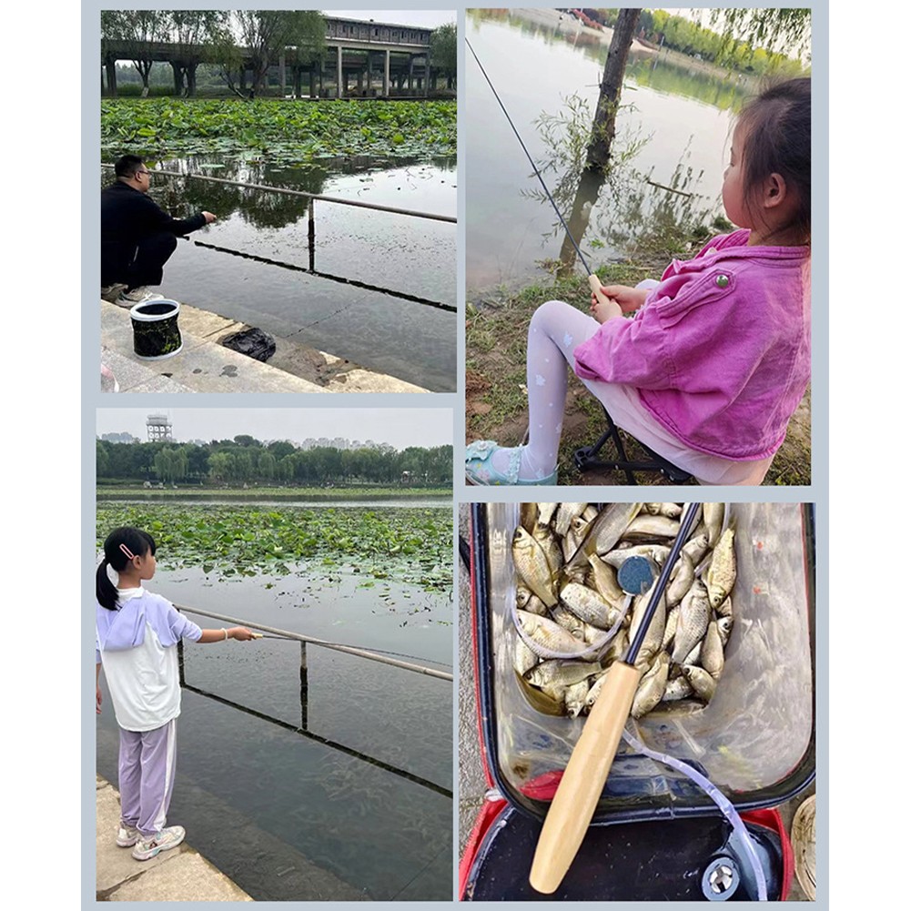 1 2m Telescopic Fishing Rod for Children Lightweight Carbon Fiber Design - Picture 34 of 38