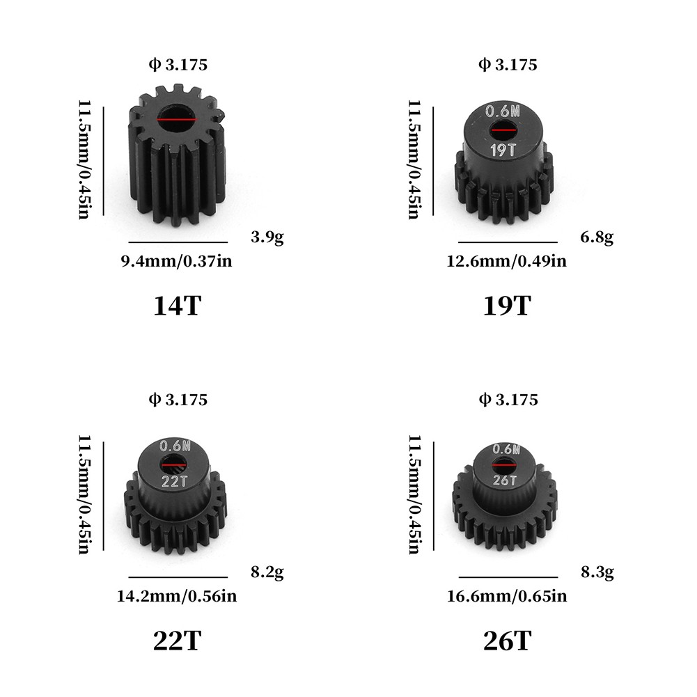 Gearing Solutions for For TAMIYA For RC Cars Complete Set of Components - Picture 32 of 32