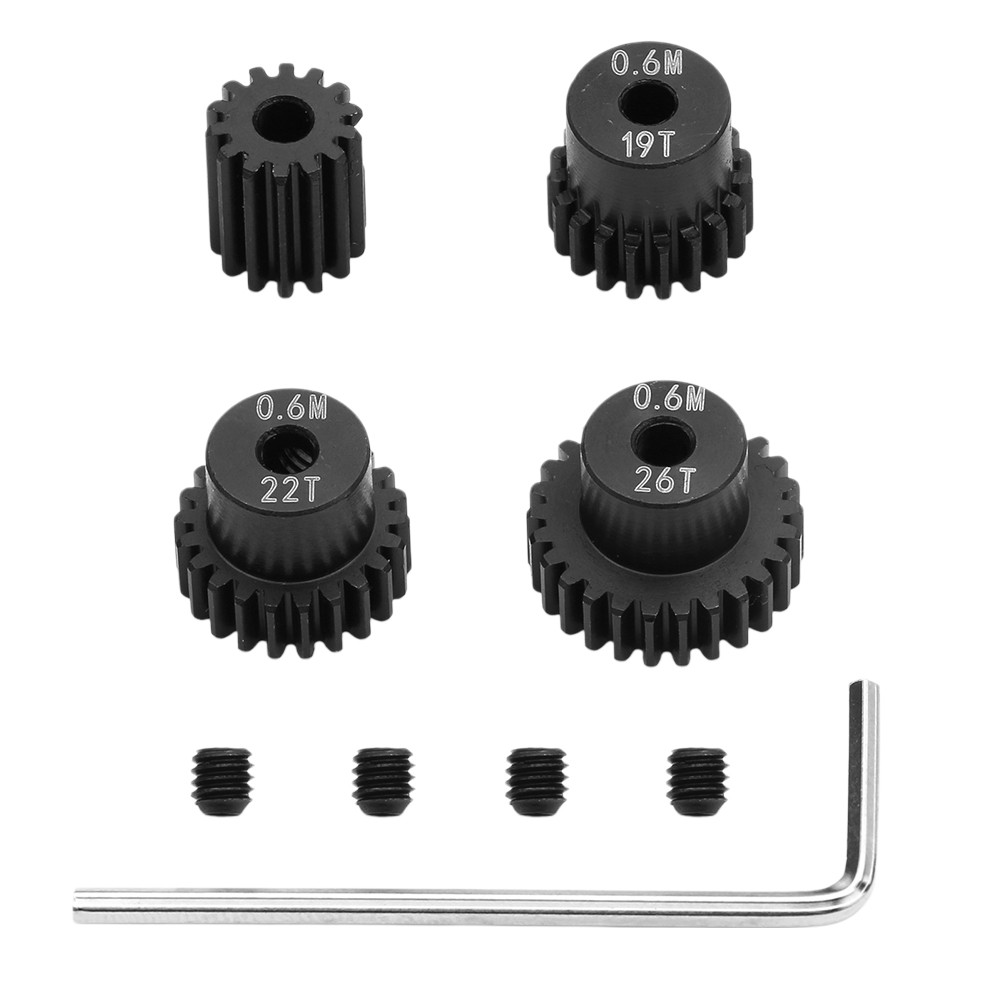 Motor Gear Kit Designed for MJX Models Featuring Essential Installation Tools