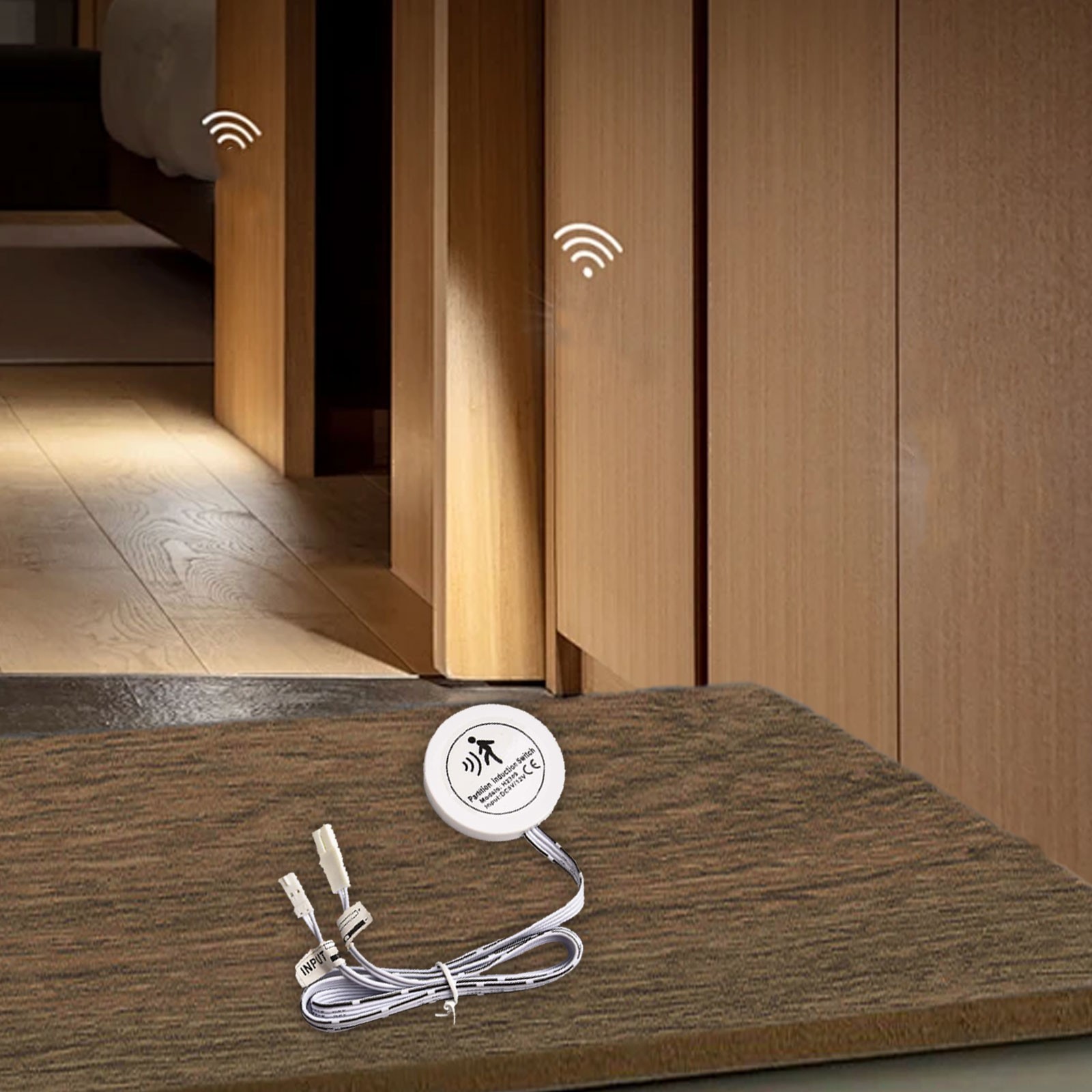 Penetrating wood panel touch sensor switch LED control light switch 12V-24V - Picture 20 of 30