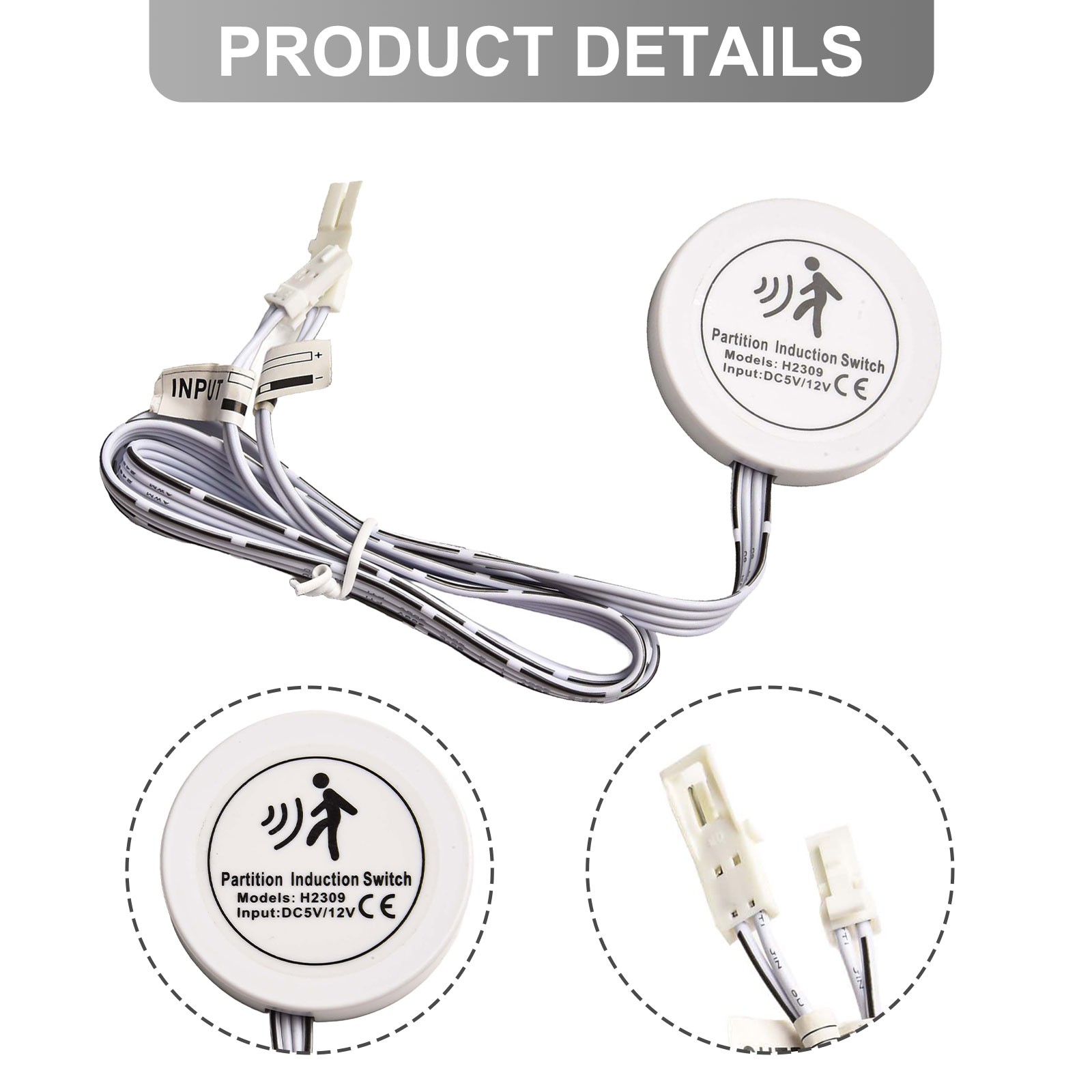 Penetrating wood panel touch sensor switch LED control light switch 12V-24V - Picture 26 of 30