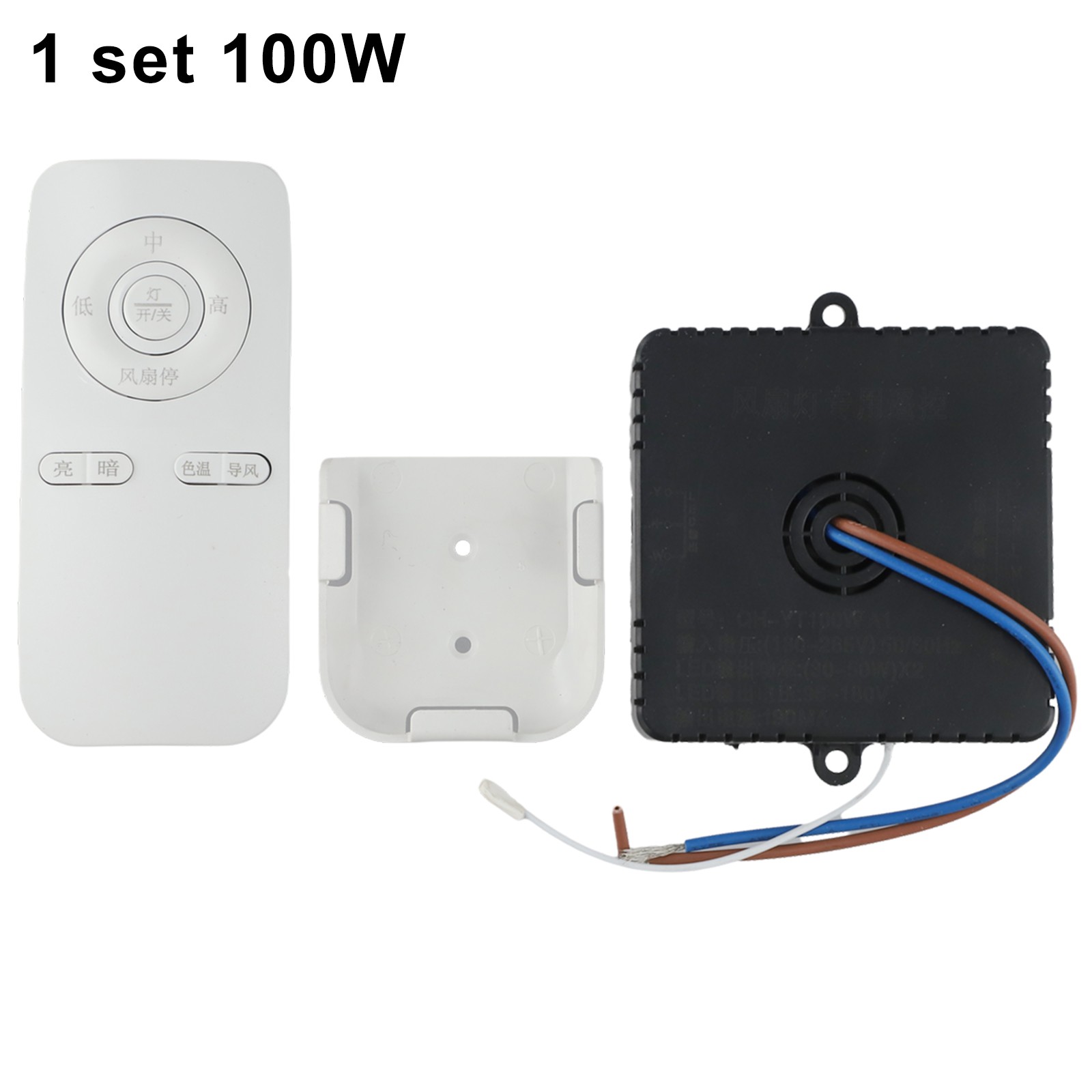 Mando a distancia para ventilador de techo con condensador de accionamiento incorporado 100W - Imagen 18 de 28