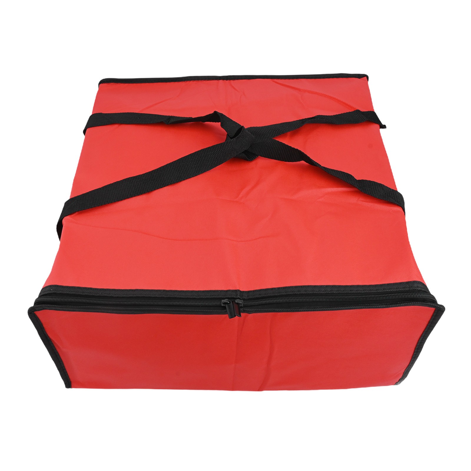 Insulated Pizza Delivery Bag Food Bag Insulated Grocery Bag Black And Red - Picture 45 of 51