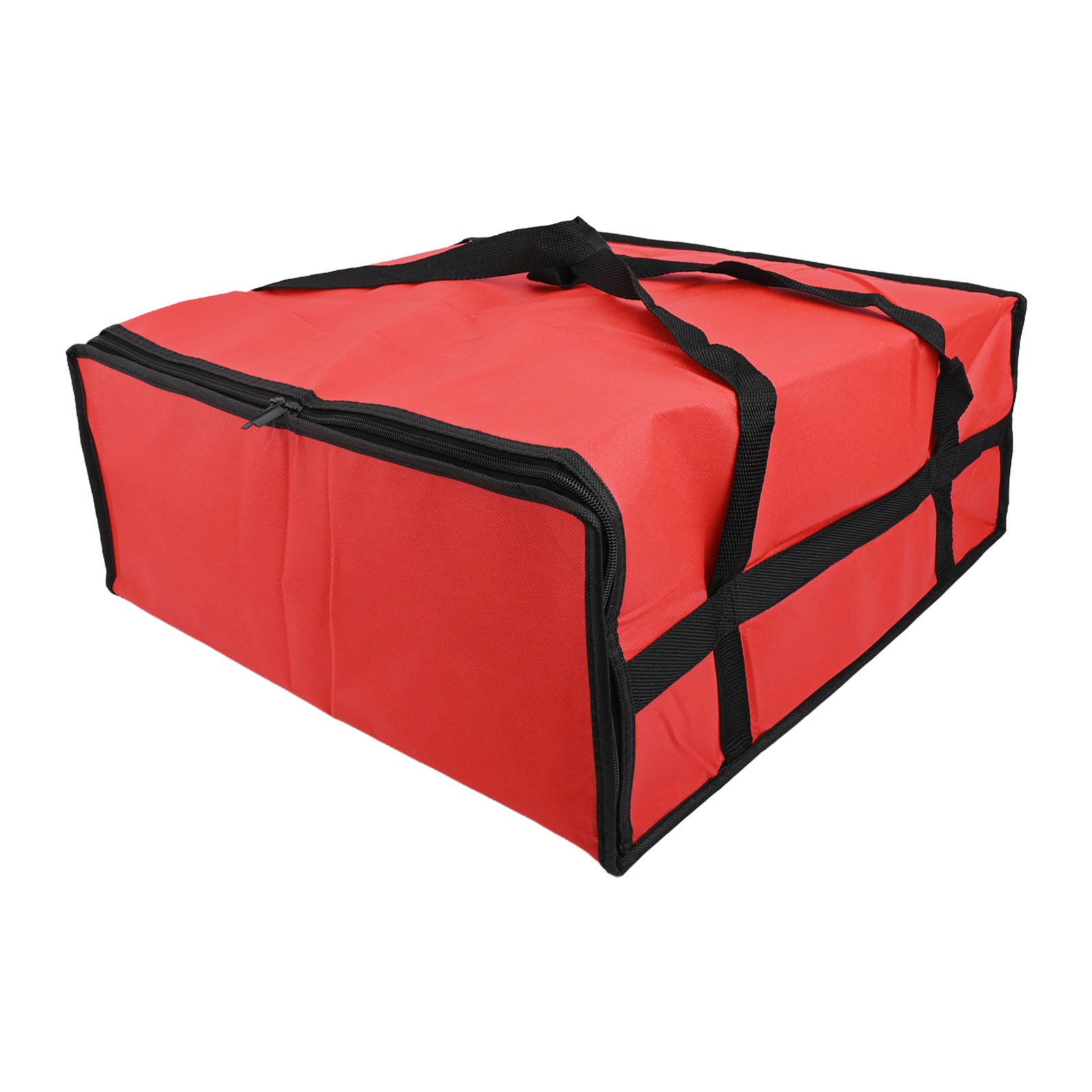 Insulated Pizza Delivery Bag Food Bag Insulated Grocery Bag Black And Red - Picture 46 of 51