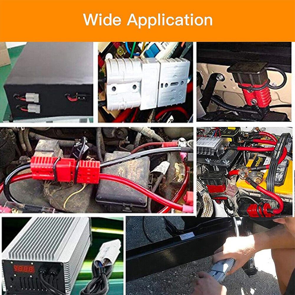 Weather Resistant 50A For Anderson Connector Mounting Bracket for Outdoors Use