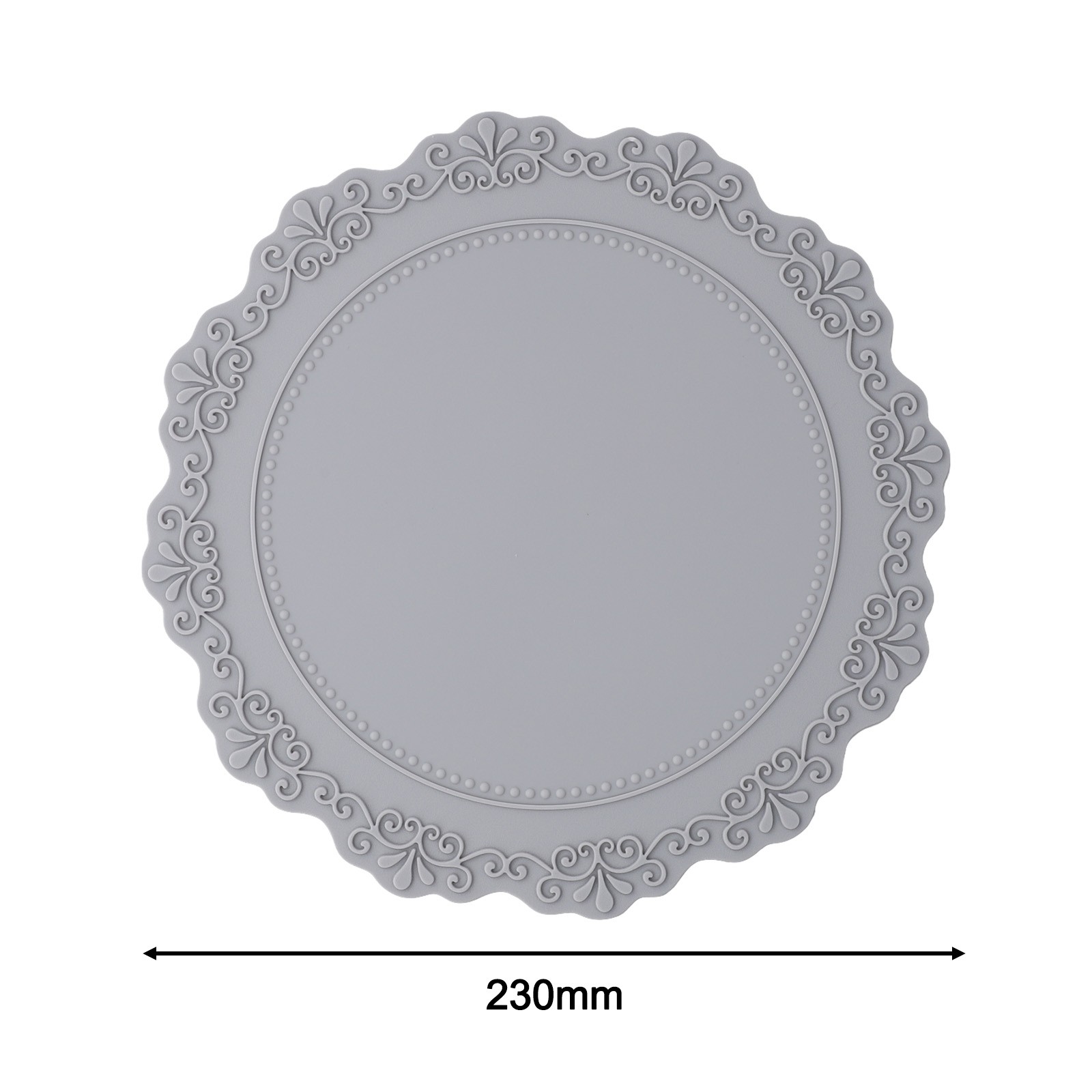 Elegant Silicone Placemat for Dining Table Luxury Heat Resistant Table Pad - Picture 17 of 36