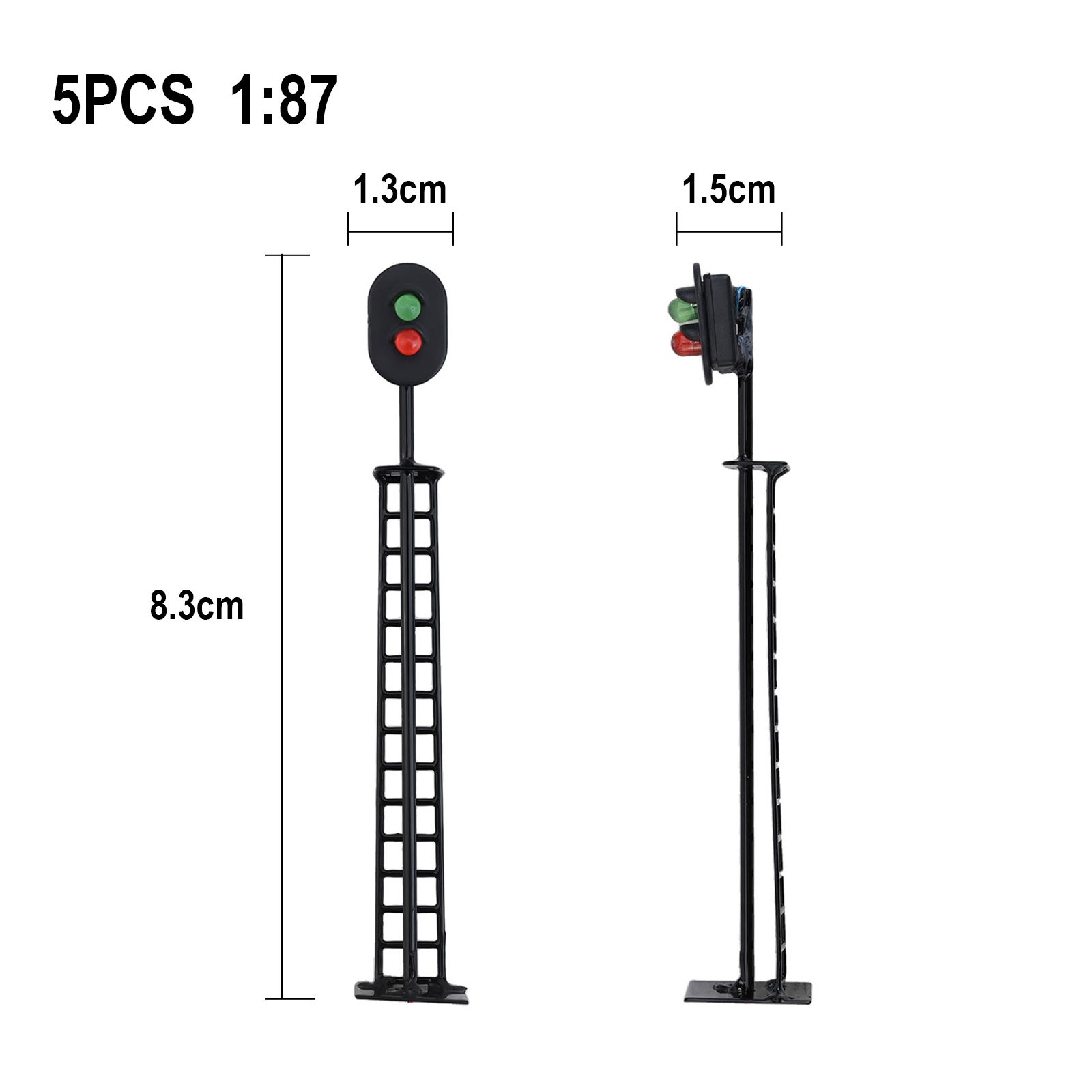 Szenariomodell Licht 2/3 Fußgängerlampe Sandtischmodell Signallampe Brandneu - Bild 21 von 36