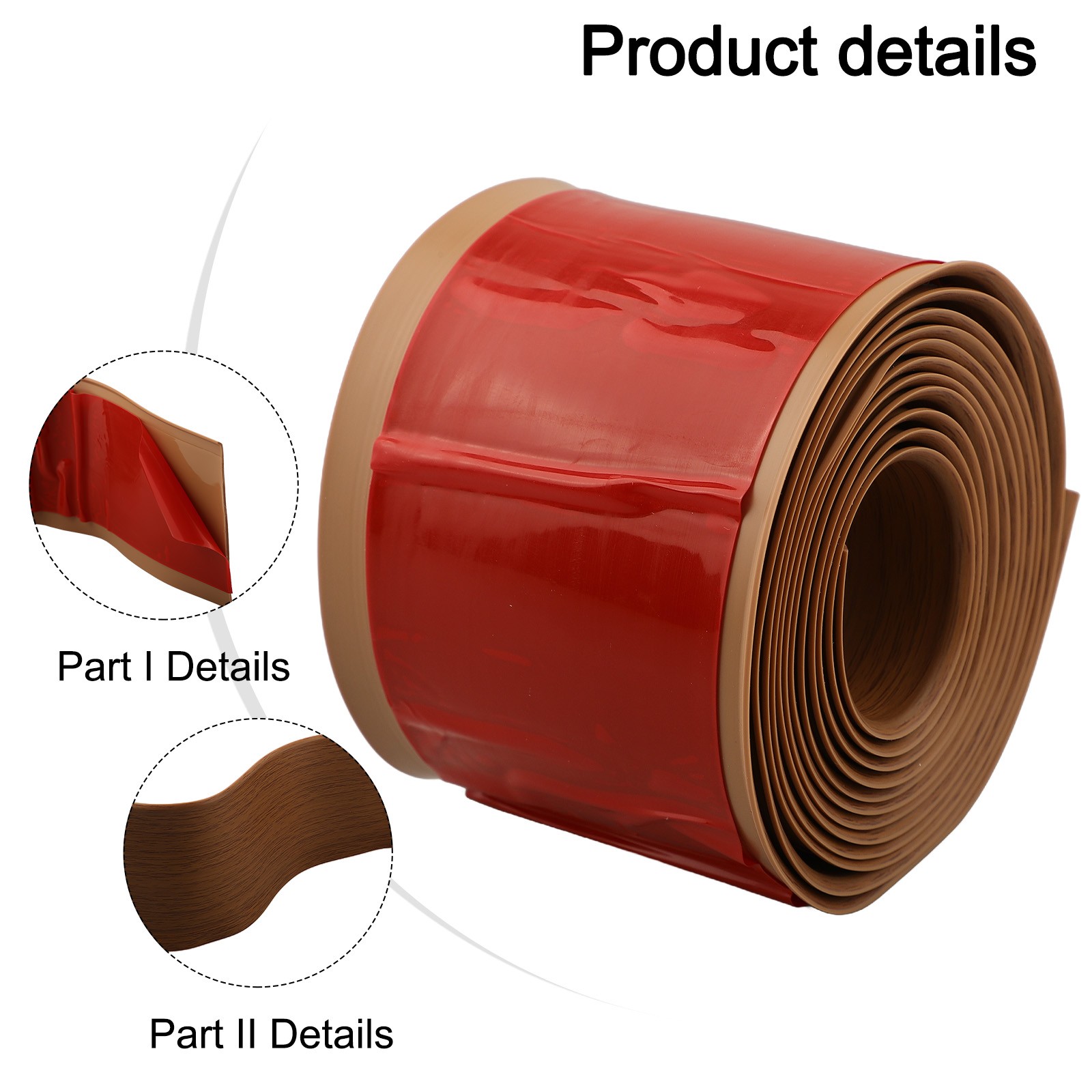 Pegatina autoadhesiva de PVC para decoración del hogar con borde de línea de zócalo impermeable - Imagen 43 de 48