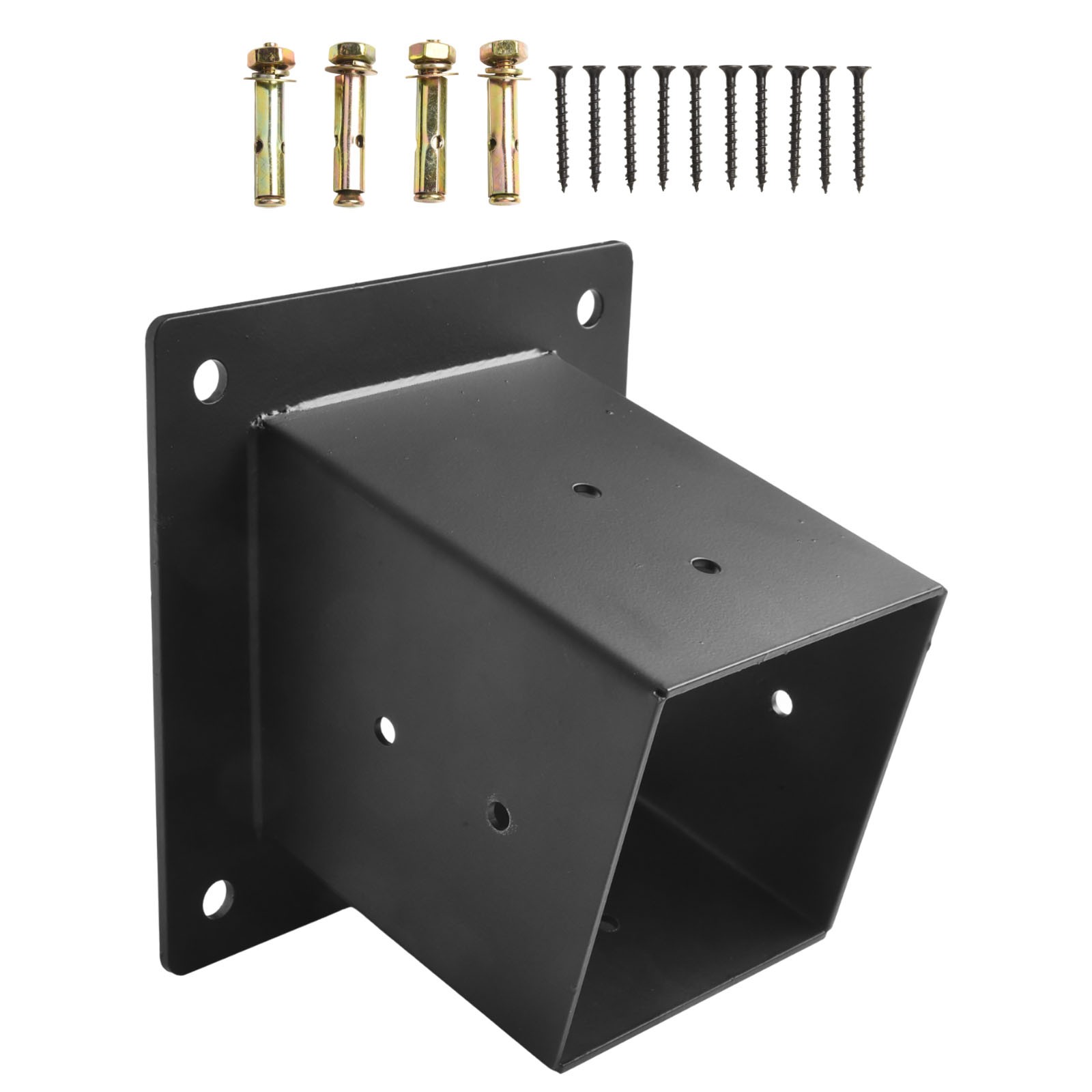 Heavy Duty Slanted Roof Pergola Bracket Set with Installation Hardware