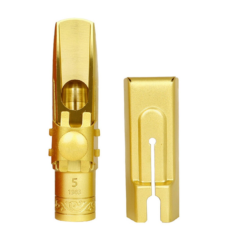 ??l??gant embouchure en laiton finition dor??e pour saxophone collections alto tailles cinq
