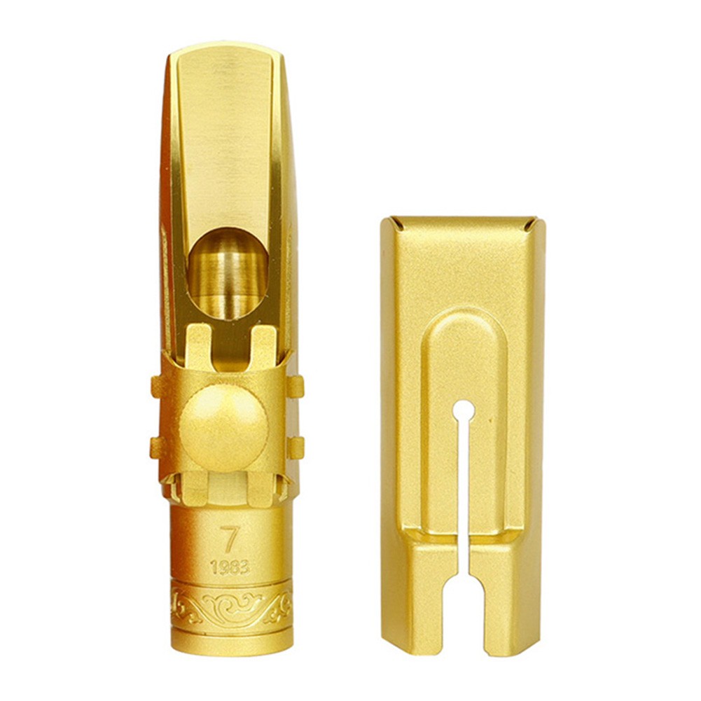 ??l??gant embouchure en laiton finition dor??e vente en gros pour saxophone alto tailles cinq