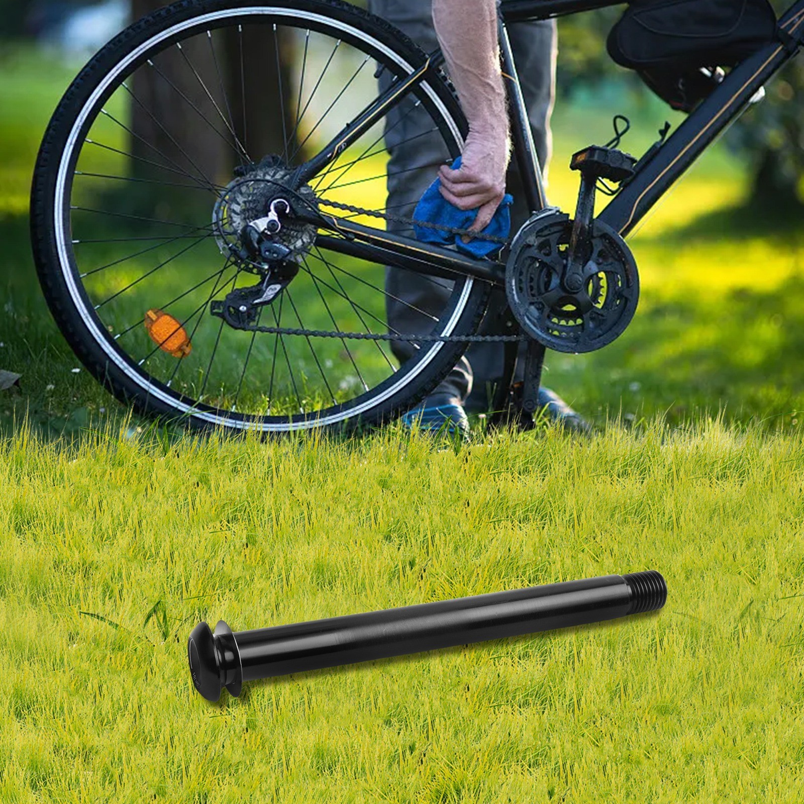 Asse passante sicuro per forcella anteriore FOX SC32/34/36 nero 100x15mm/100x110mm - Foto 26 di 29