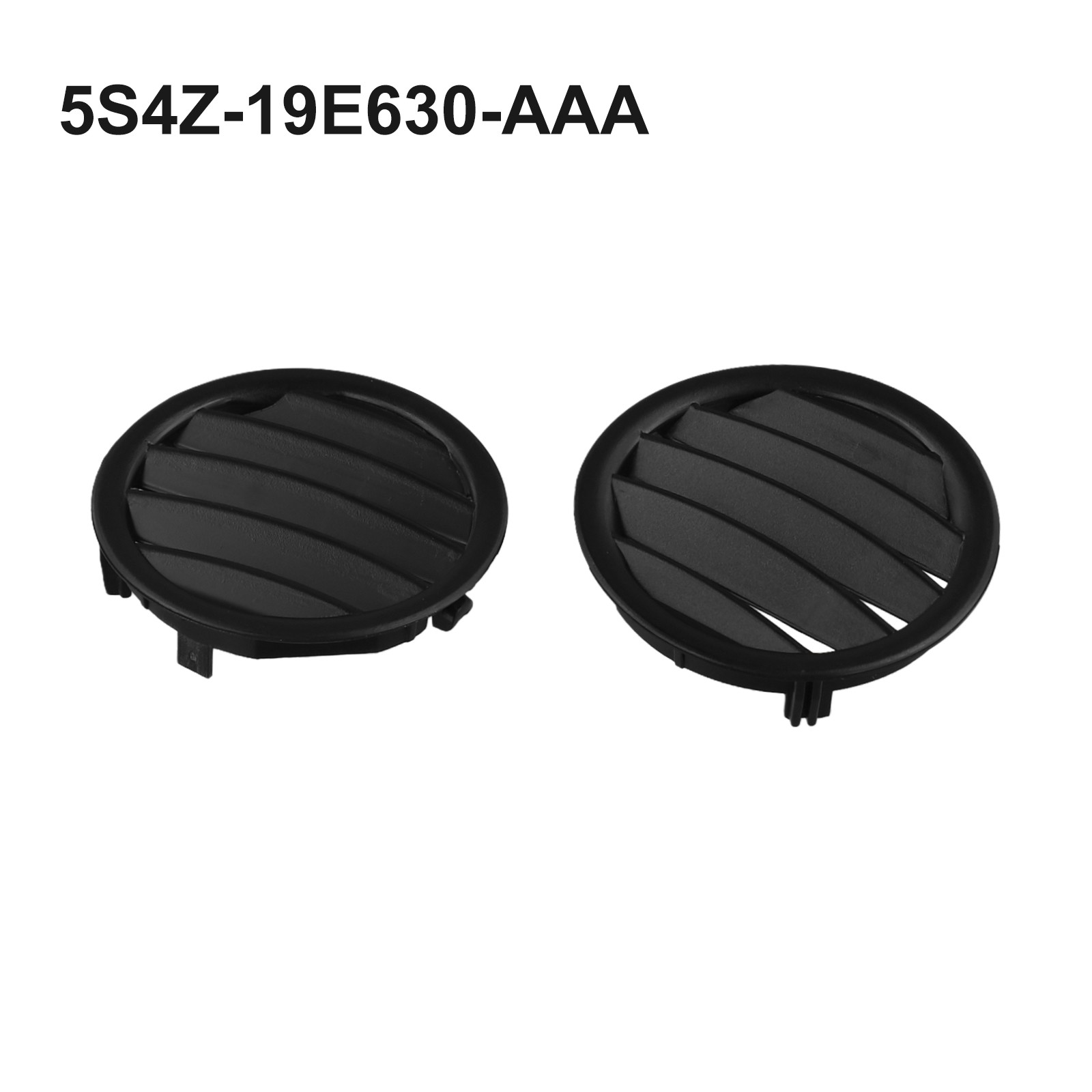 Pair of Black Air Vent Grilles for For ford Focus 2005 2006 2007 Models