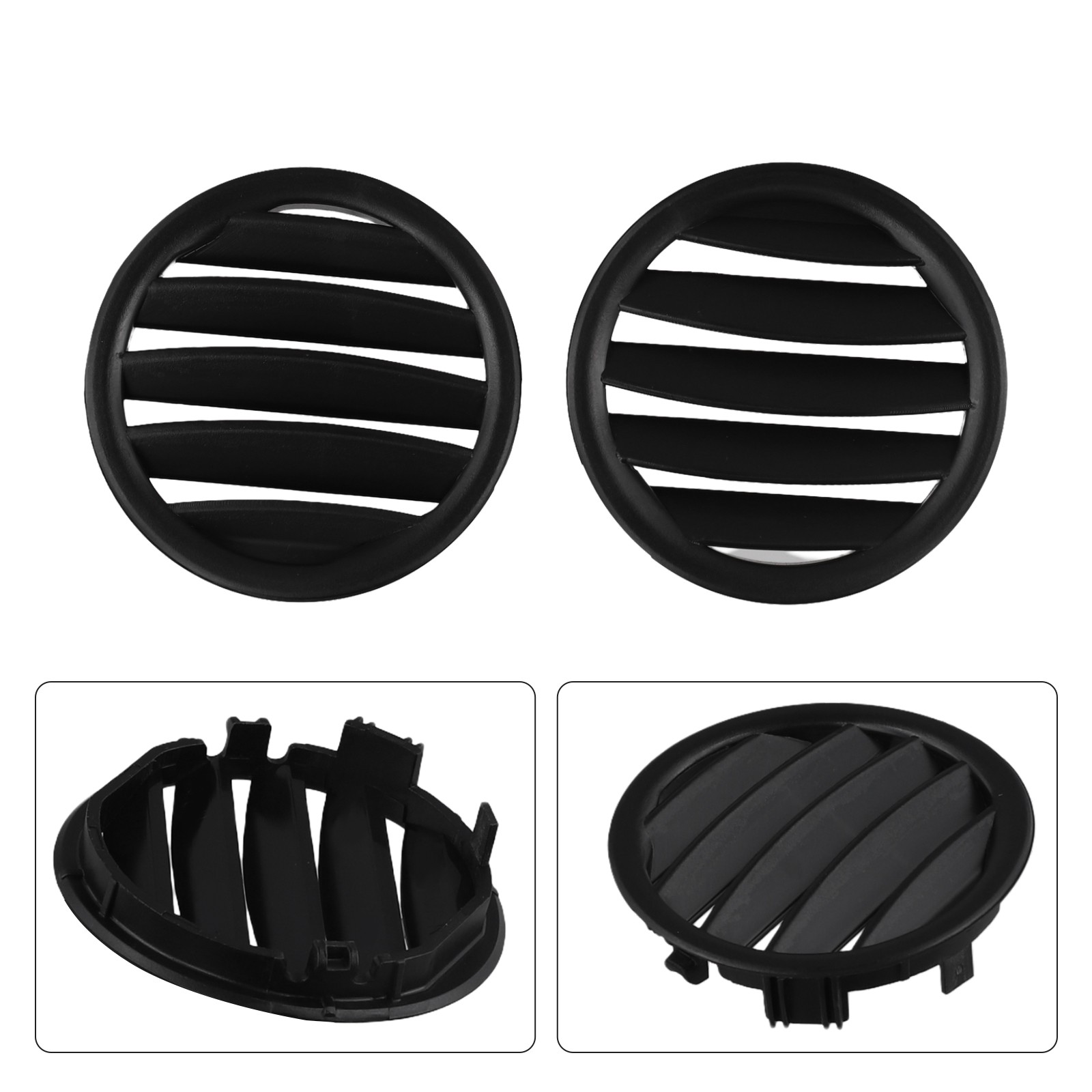 Pair of Black Air Vent Grilles for For ford Focus 2005 2006 2007 Models - Picture 12 of 12