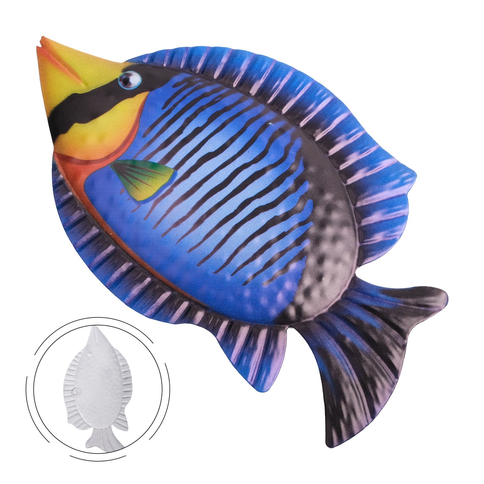 High Quality Decoration 3 Colors 30*17.5cm/11.7*6.8inch Hanging Ornament Iron