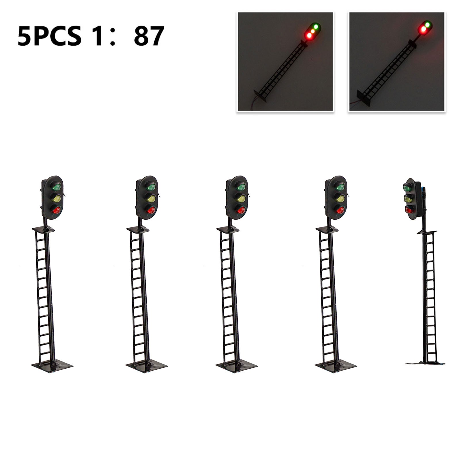 Szenariomodell Licht 2/3 Fußgängerlampe Sandtischmodell Signallampe Brandneu - Bild 27 von 36