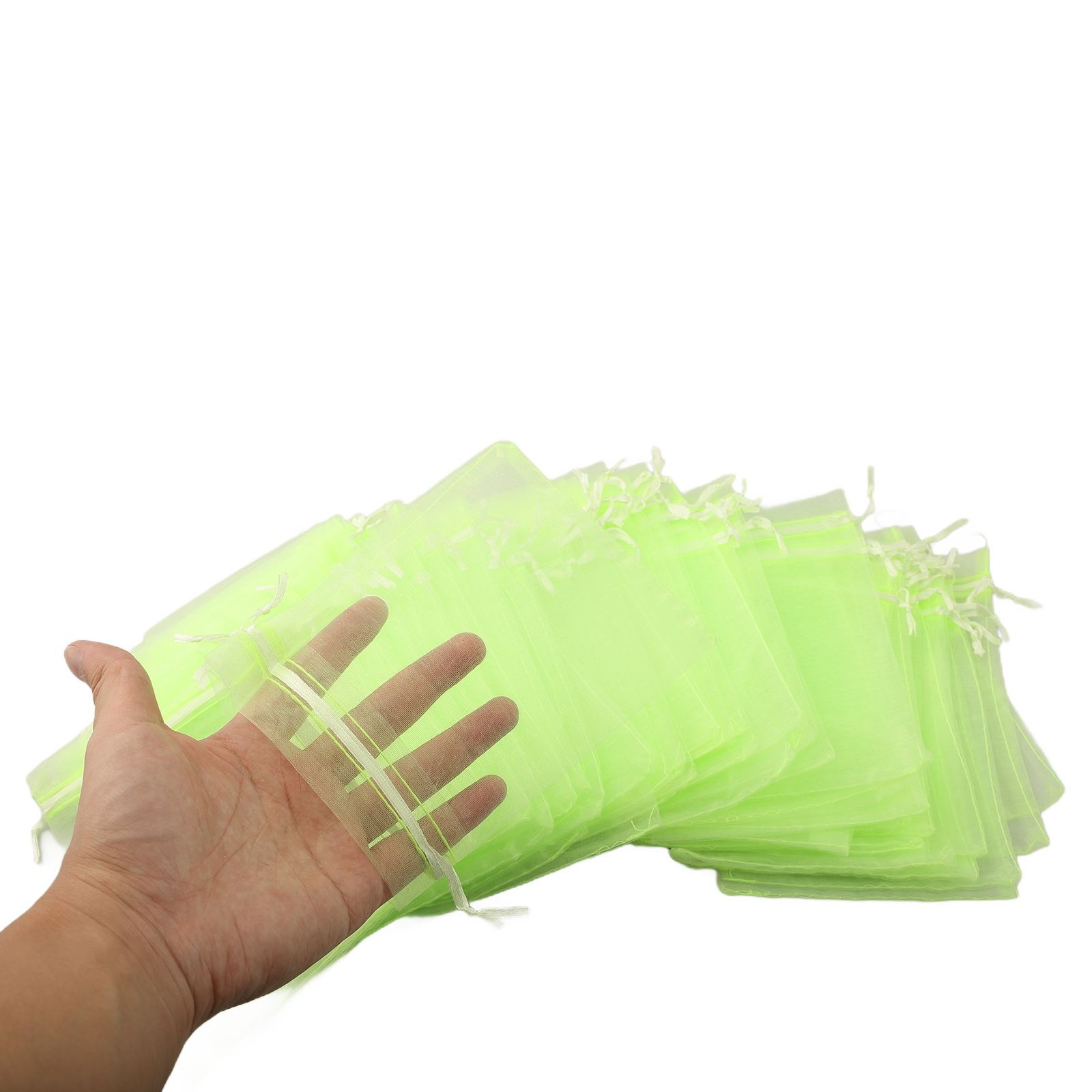Sacs en maille cordon de serrage pratiques pour une protection des fruits sans e - Photo 47/57