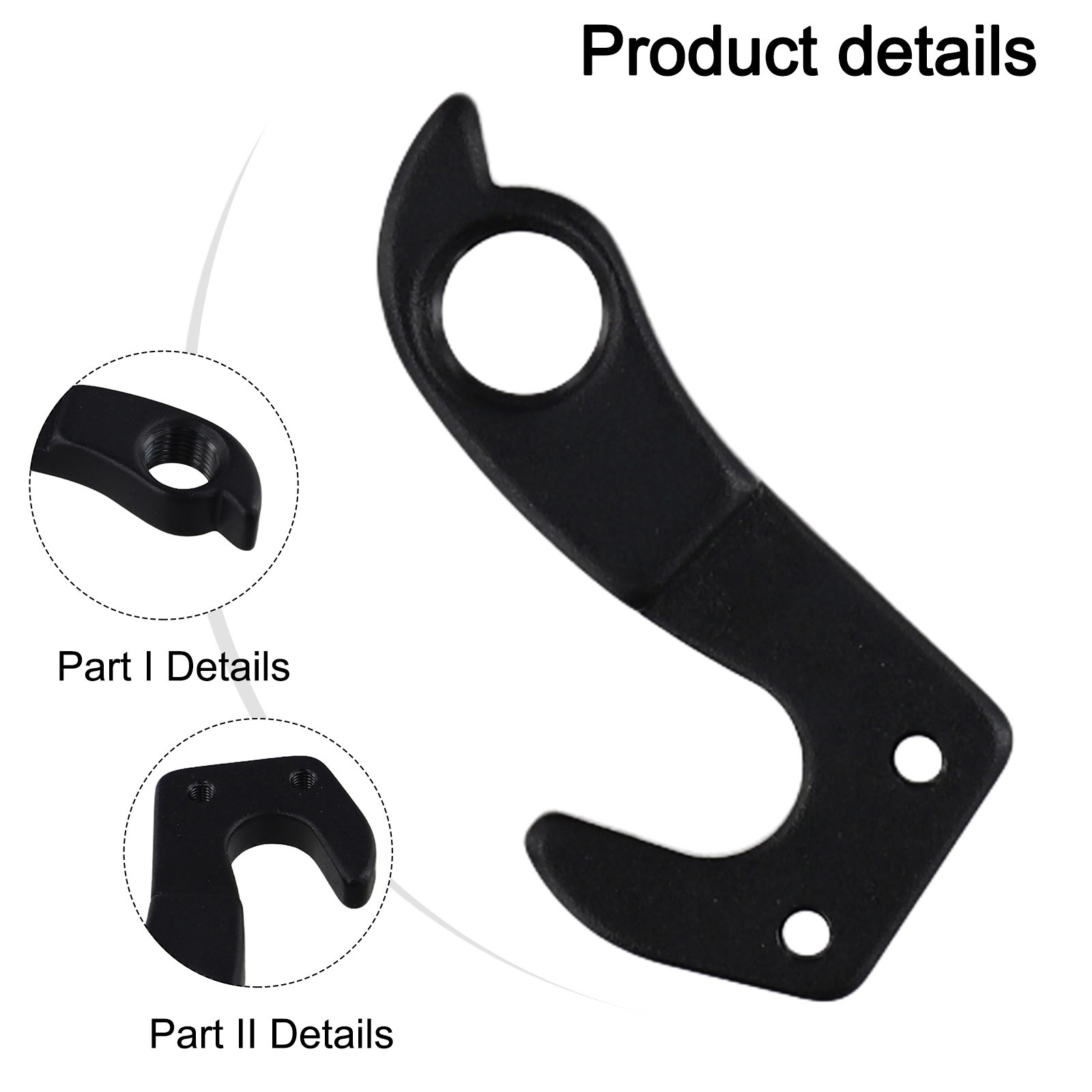 Aluminiumlegierung Fahrrad Schaltwerk Fahrradteile Gear Mech Hanger kompakt - Bild 17 von 30